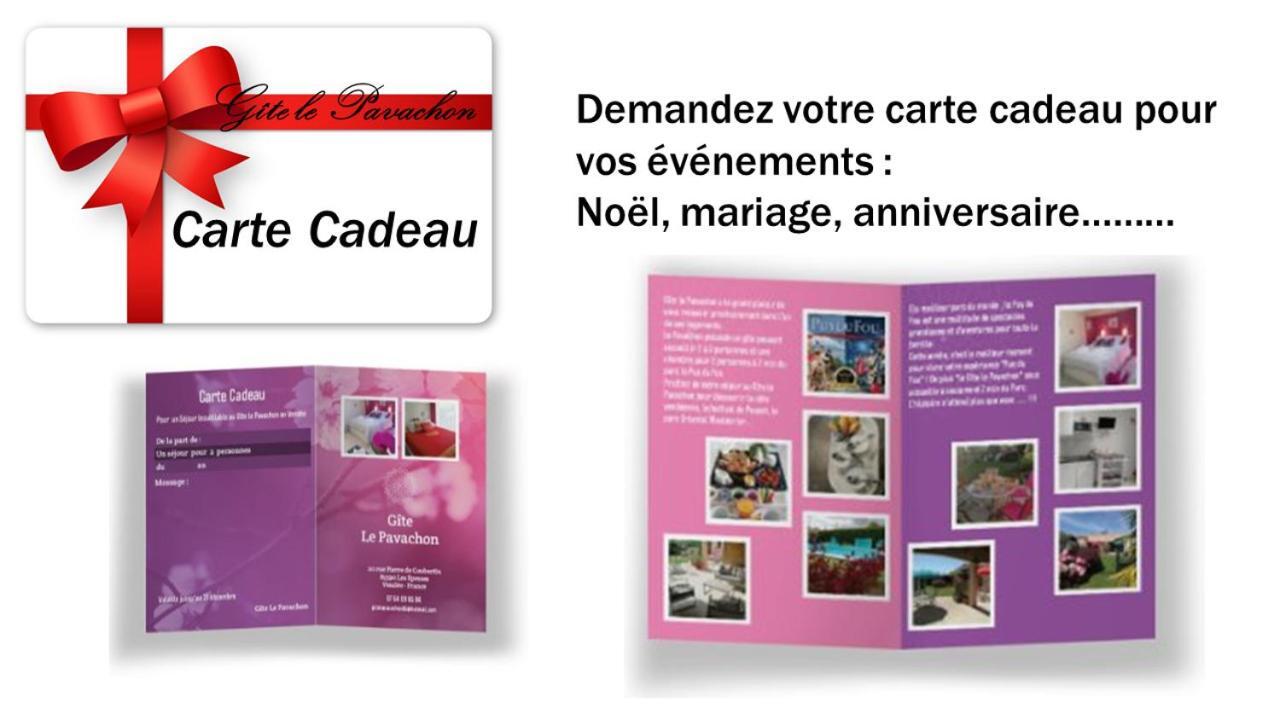 2 logements séparés indépendants jusqu'à 5 personnes, piscine chauffée à 3 min du Puy du Fou Les Épesses Esterno foto